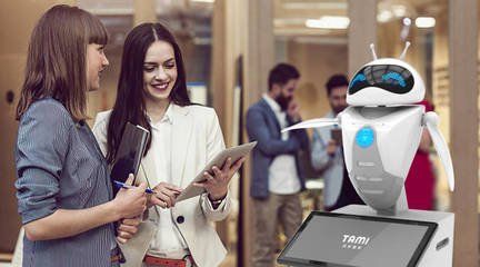 西安迎来会议服务机器人,智能酒店会议室最抢手!